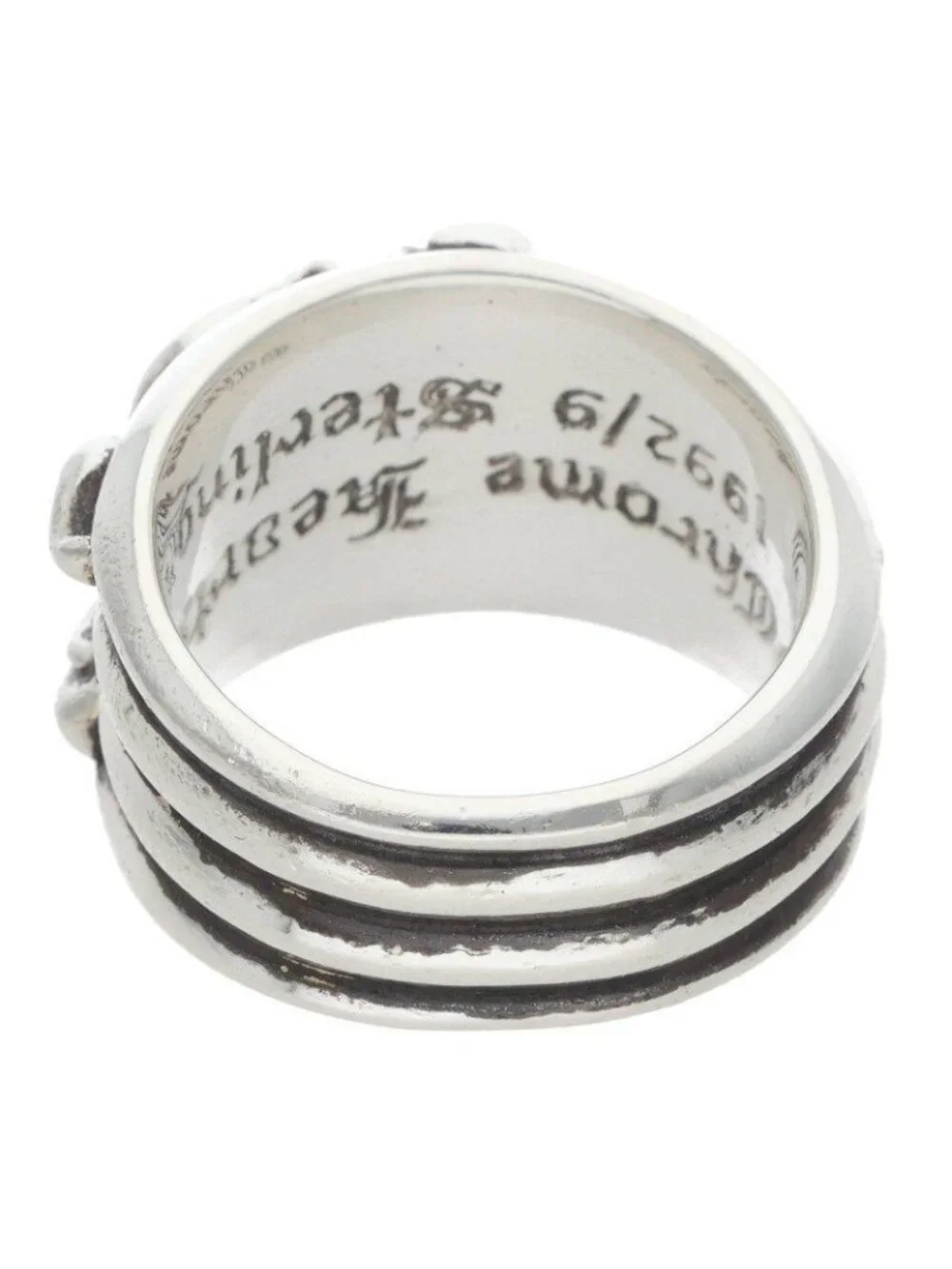 Chrome Hearts Dagger Silver Ring